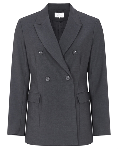 Soft Rebels - SRFinley Blazer - Dark Grey Melange